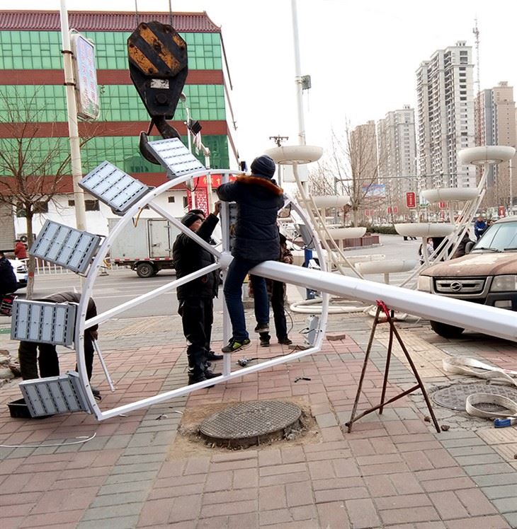 High LED Flood Light Power High Mast For Sport Stadium Airport Lighting